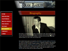 Tablet Screenshot of brambarker.com